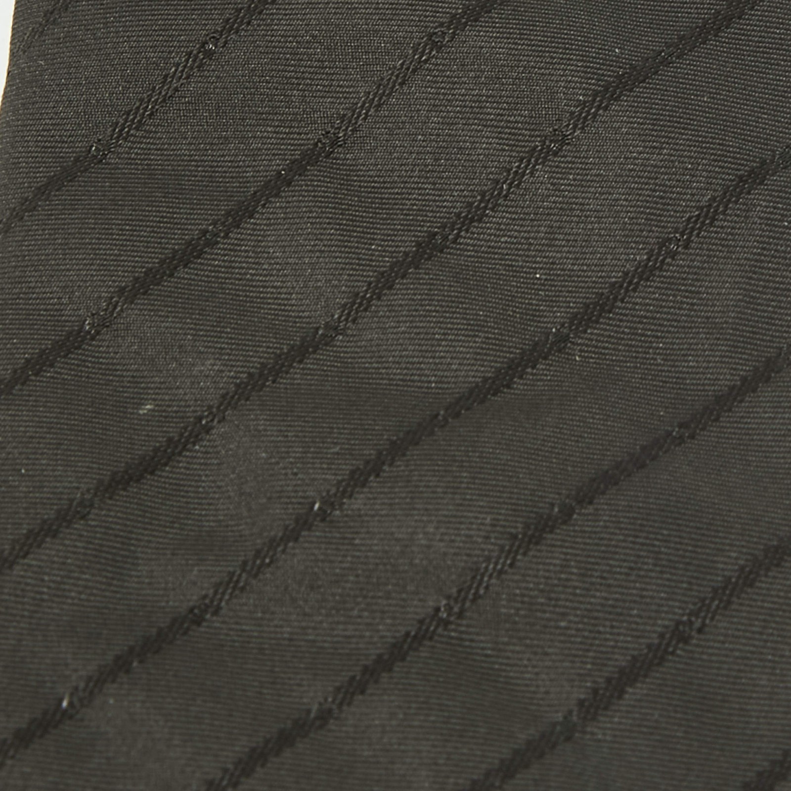 Givenchy Black Patterned Silk Tie - image 2