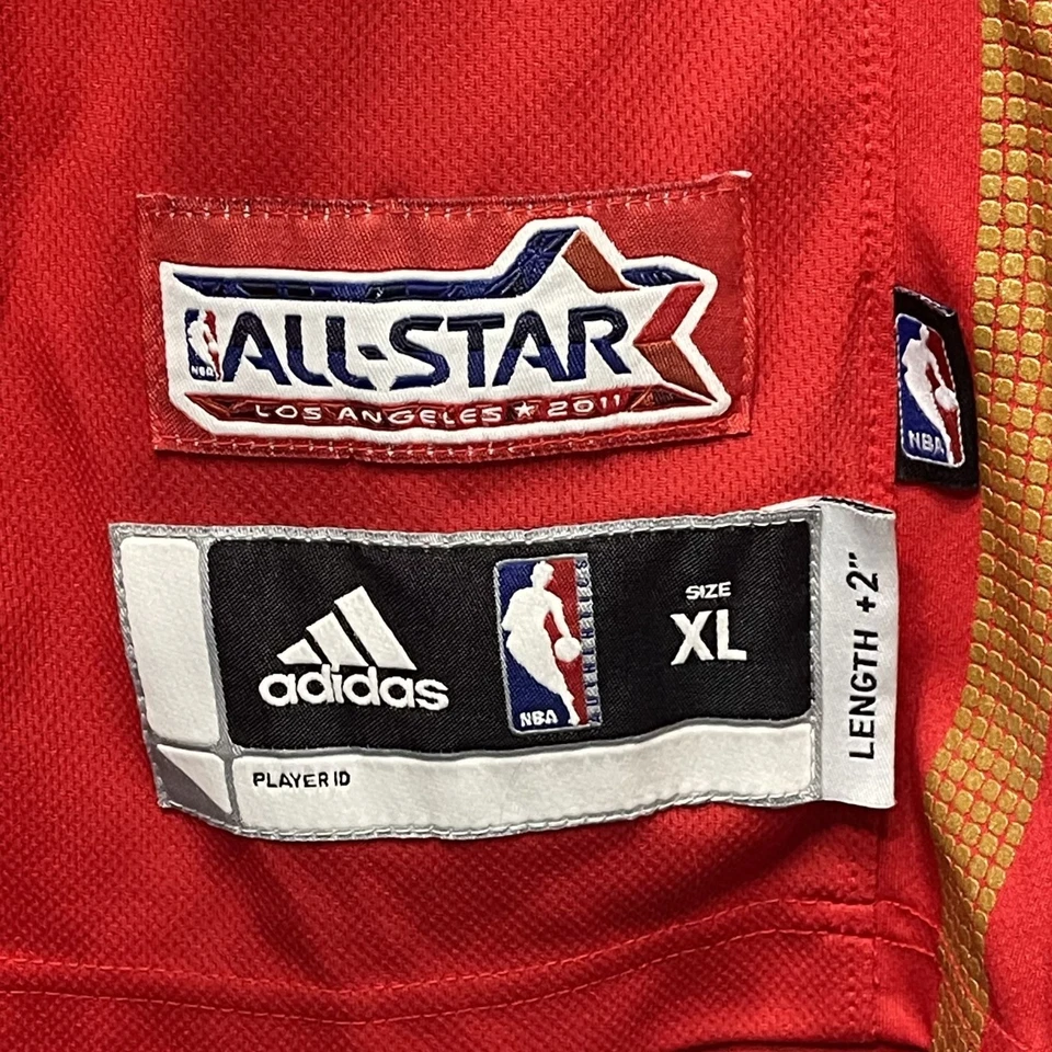 Adidas NBA All-Star 2011 The West Red Jersey XL Pau Gasol Los Angeles Lakers - Image 3 of 4