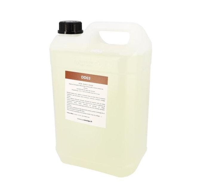 Détergent nettoyeur-bac ultrasons DD03 5L pour cuve de dégraissage et désoxydation