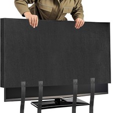 Tv Cover for Moving 70” to 75”, with Straps at the Bottom, Dust-Proof and ant...