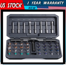 42in1 Magnetic Screwdriver Set DIY Ratchet Screwdriver Set Multi Bit Magneti - /