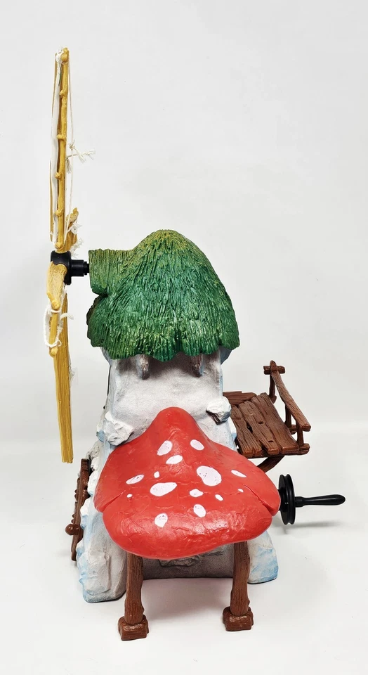 Vintage Schleich Smurfs 1981 Original Smurf Peyo Windmill 100% Complete & Works - Image 2 of 4