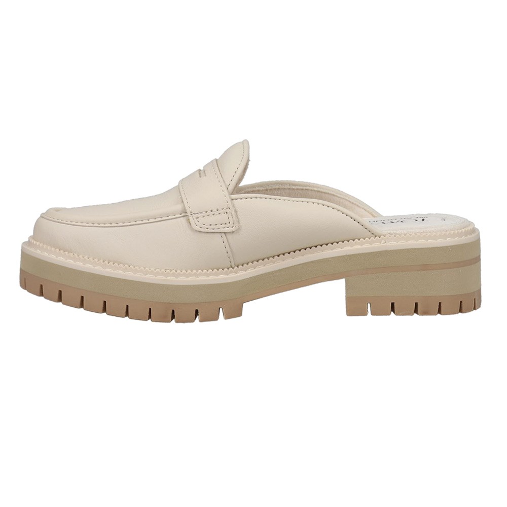 SAOLA Mocassini TOMS Cara Lug Sole Mule donna bianco sporco 10020803T 101