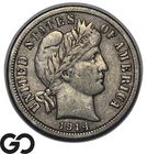 1914-S Barber Dime, XF Scarcer Date