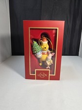 Lenox 2025 Winnie the Pooh Piglet Porcelain Christmas Ornament NIB OT