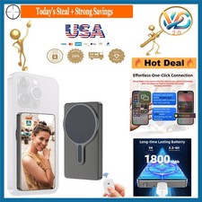 Selfie Monitor Screen for iPhone/Android Wireless Recording Vlog Selfie Live ...