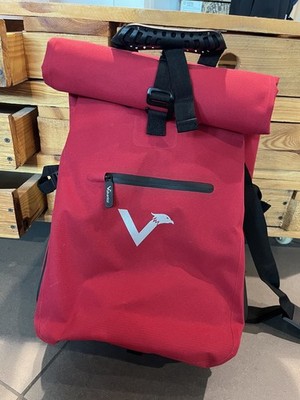 Valkental Valk Pro 3in1 Fahrradtasche Rucksack 26L wasserdicht Rot