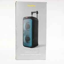 Heyday - Bluetooth Party Speaker with Handle and Rolling Wheels Large - NEW  
