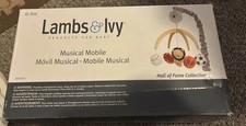 Lambs Ivy Hall of Fame Lion/Sports Balls Musical Baby Crib Mobile Soother Toy