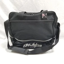 KR Strikeforce Bowling Bag Black Canvas Single Ball Tote