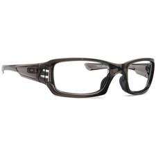 Oakley Sunglasses Frame Only OO9238-05 4 1 2 Transparent Gray Wrap USA 54 mm