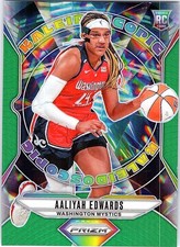 Aaliyah Edwards 2024 Panini Prizm WNBA #6 Kaleidoscopic Prizms Green