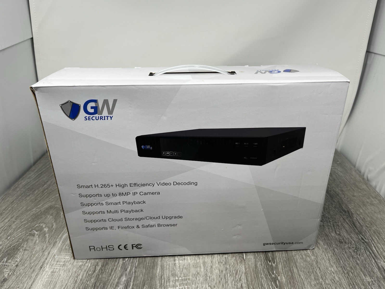 GW7808NP 8 Channel NVR (NEW OPEN BOX Network Video Recorder) 8MP SMART PLAYBACK