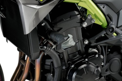 PUIG Protectores motor carenado topes anticaidas R12 compatible con KAWASAKI Z90 - Imagen 2 de 3