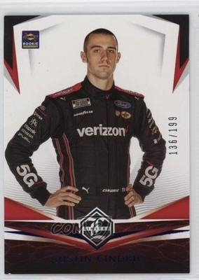 2021 Panini Chronicles Limited Blue 136/199 Austin Cindric #2 0q3
