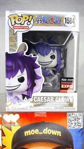 Funko Pop! : One Piece - Caesar Clown #1584 Entetainment Expo Limited Edition
