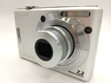 SONY Cyber-shot DSC-W35 Silver Digital Camera Japanese Only Zoom Blur