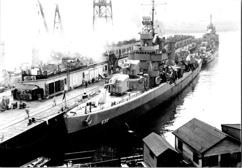 Photo 4x6 USS Cowie DD-632 Navy Naval Ship - Gleaves Class Destroyer 1942 (P1)