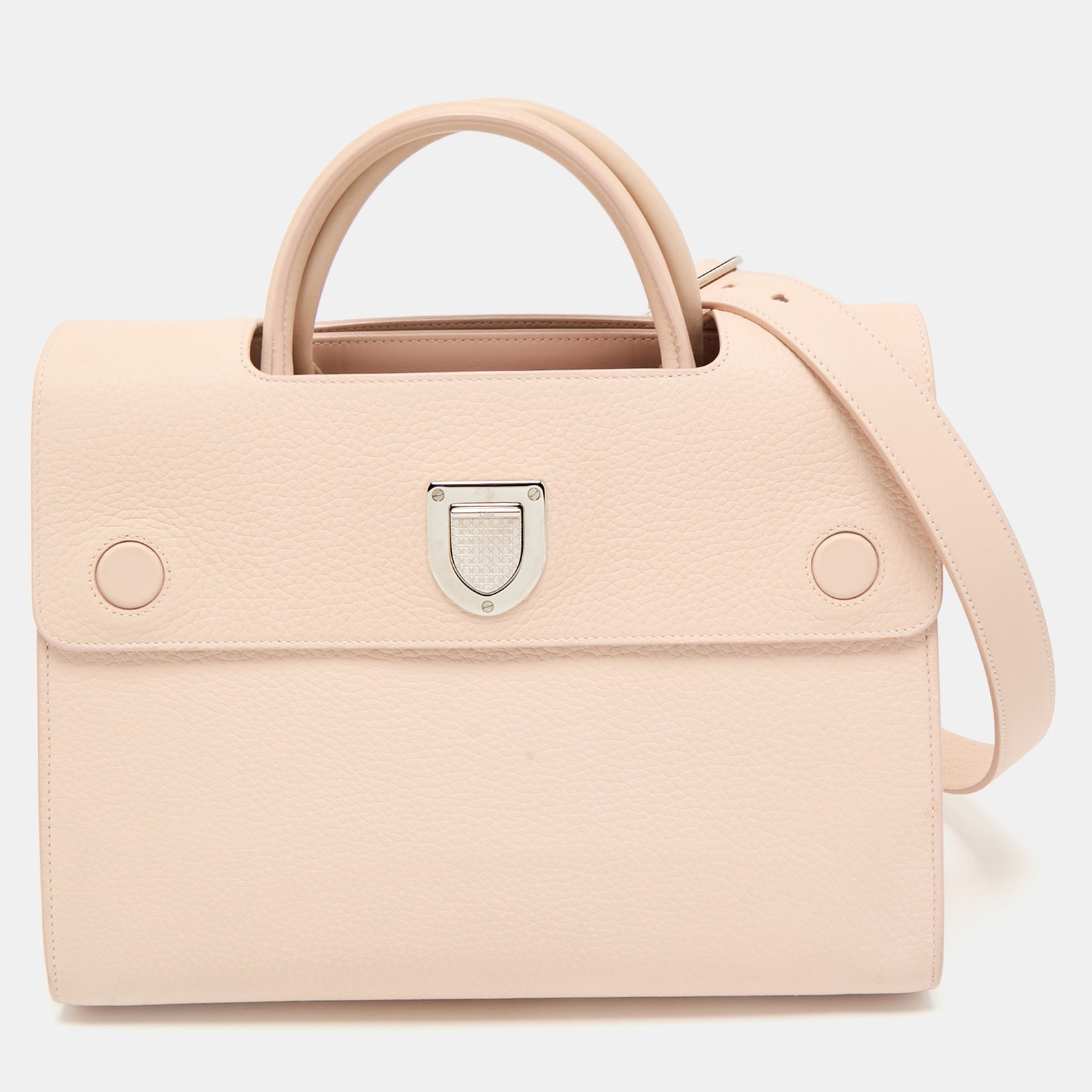 Dior Beige Leather Medium Diorever Tote Bag