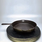 Pre Griswold ERIE No.9b Cast Iron Skillet Antique Heat Ring 1885-1905 Pan 🔥