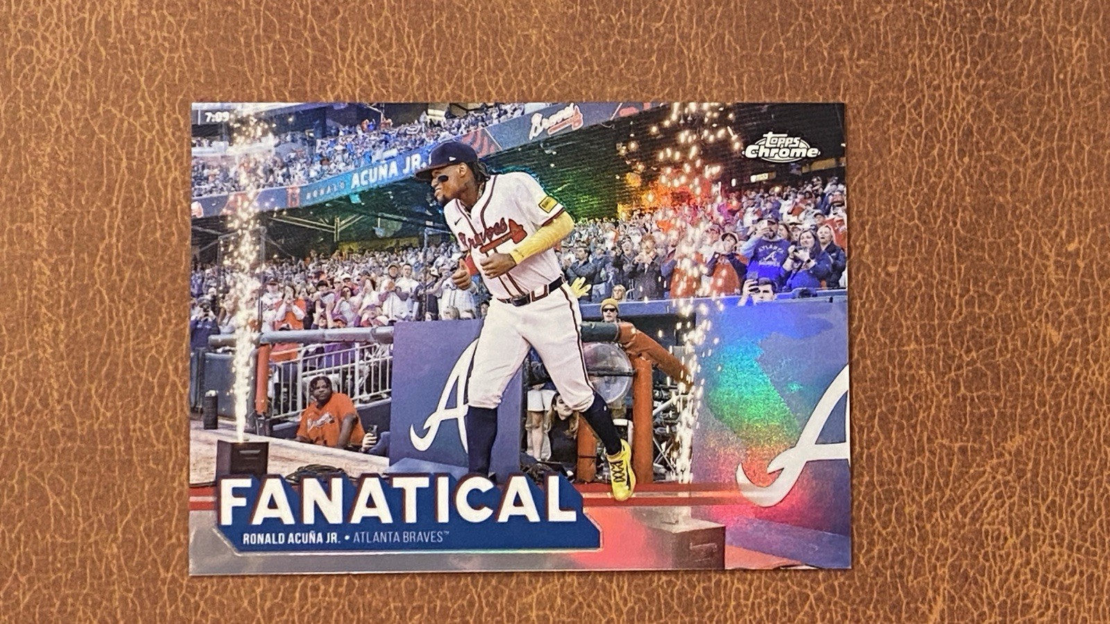 2025 Topps Chrome SSP Ronald Acuna Jr Fanatical #FAN-16 Case Hit Atlanta Braves