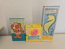 Vintage Avon Cedric, Elephant Soap Set , Bear Toothbrush Holder New Boxed
