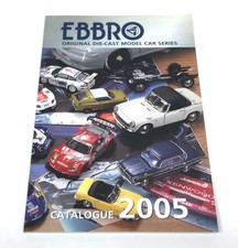Ebbro rare 2005 dealer's catalogue & mid 2000's promo material all new condition