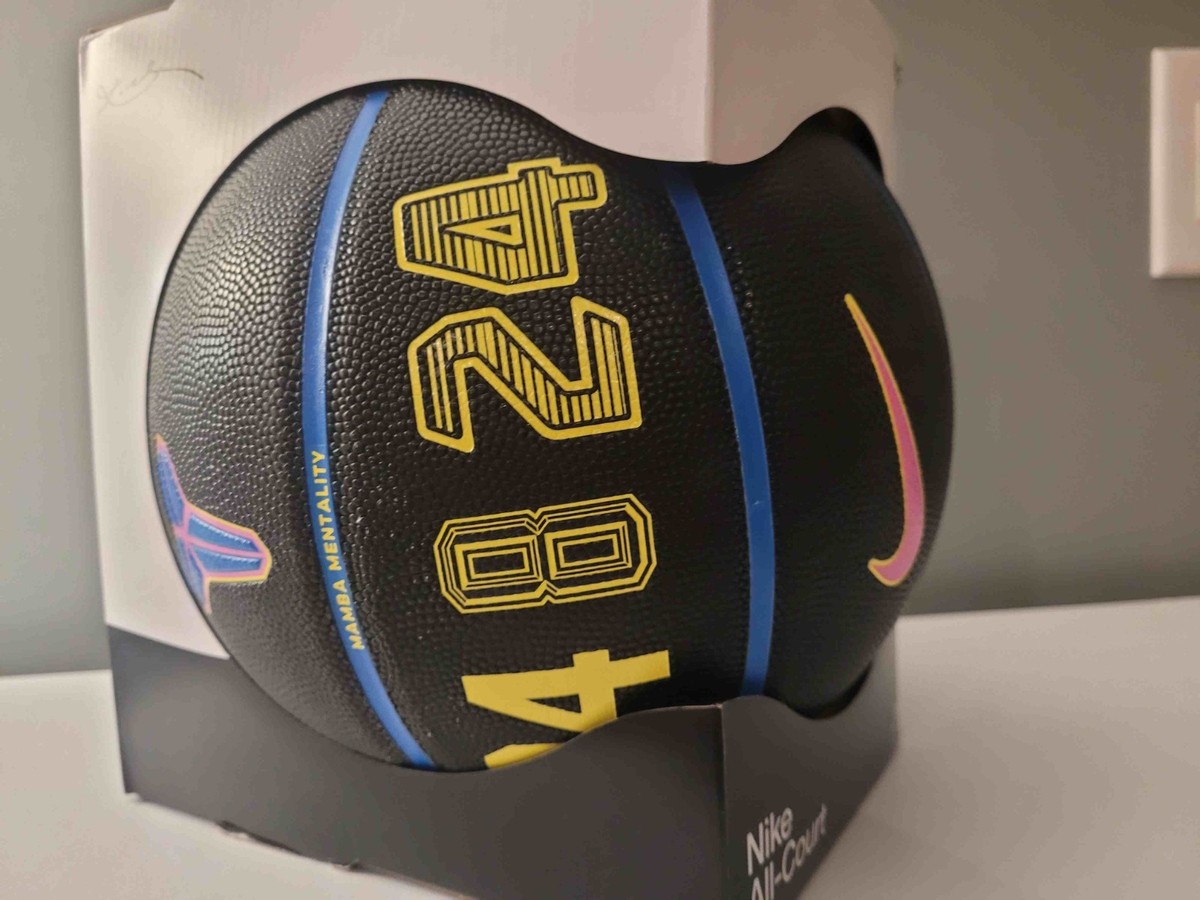 KOBE BRYANT LIMITED EDITION BASKETBALL MAMBA MENTALITY 8 24 NIKE