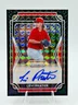 2021 Prizm Draft Picks Black Finite Auto Levi Prater 1/1