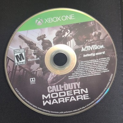 Call of Duty: Modern Warfare Activision Disc Only Shooter M (Xbox One, 2019)