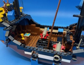 VINTAGE LEGO PIRATE SET 6274 - CARIBBEAN CLIPPER WITH MANUAL
