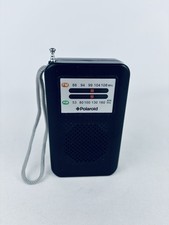 Polaroid Portable AM/FM Radio PR100 - Tested and Works - Pocket Size - Vintage