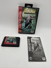 Ecco: The Tides of Time (Sega Genesis) w/ Case + Manual