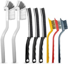 Home  Vehicle Cleaning Brushes with Stiff Nylon  Brass/Steel