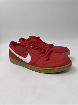 Nike SB Dunk Low Pro ISO Orange Label University Red Gum FJ1674