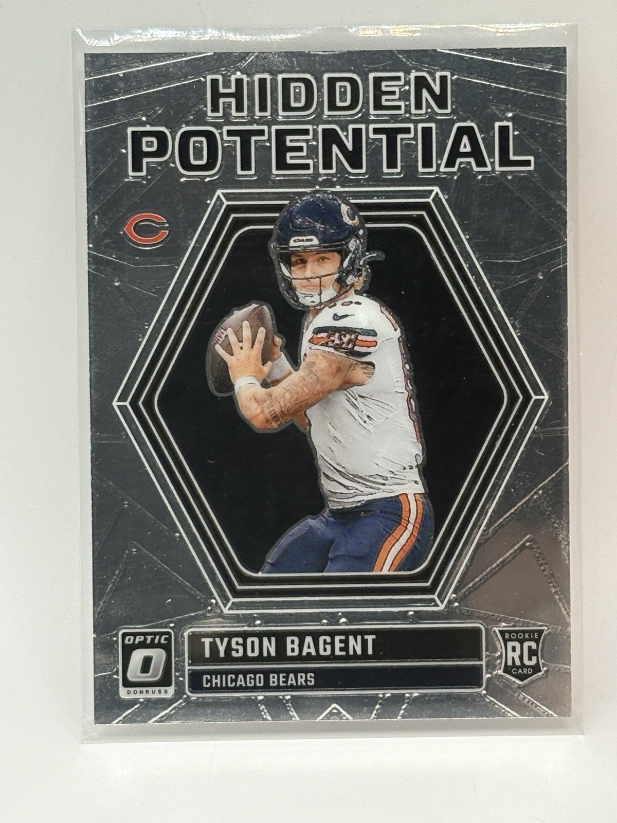 2023 Panini Donruss Optic - Hidden Potential Tyson Bagent #HP-TB (RC)