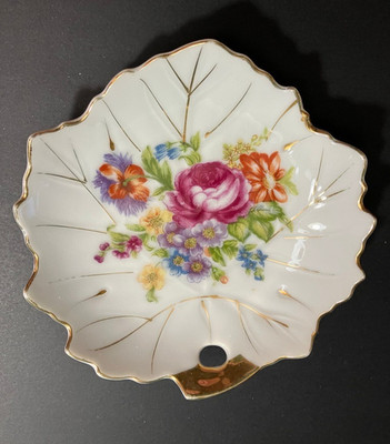 Vintage NASCO Trinket Dish Made in Japan 4.5-5'' Perfect Condition (ignore glare)