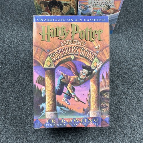 Harry Potter Audiobook Cassette Books 1-4 JK Rowling Jim Dale Books 1 2 3 4 New - Imagen 2 de 13