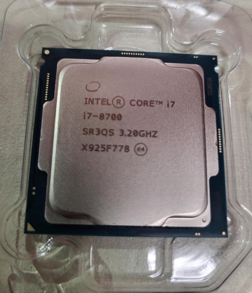 Intel Core i7-8700 Processor Model Computer Processors (CPUs) for