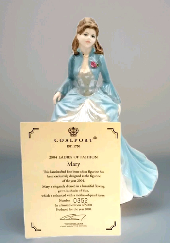 Beautiful COALPORT FIGURINE " Mary " Limited Edition of only 5000 Worldwide - Picture 2 of 7
