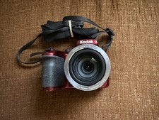 Kodak AZ401 PIXPRO Digital Camera, 16.0MP, 40x Optical Zoom, Red, Tested