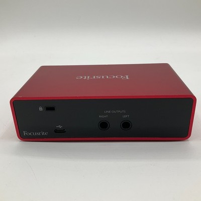 Focusrite Scarlett Solo 3rd Gen 2 Channel USB Audio Interface - As