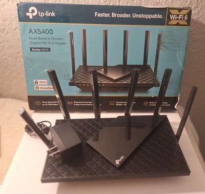 TP-LINK AX5400 Dual-Band Gigabit Wi-Fi 6 Router (Archer AX73)