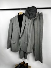 Yves Saint Laurent Mens France Suit Vintage 90s Size M