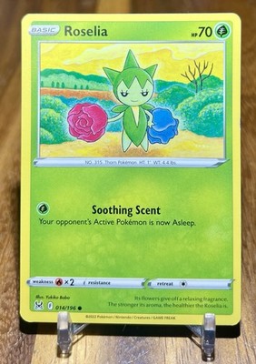 Roselia 014/196 Common Lost Origin Pokemon Near Mint