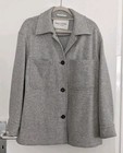 Marco Polo Wollmantel 38 kurz hellgrau