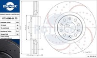 2X Bremsscheibe Vorderachse FüR Audi Seat A6 C5 Avant A4 B7 Cabriolet Allroad