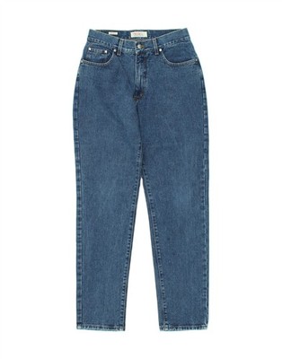 ONYX Damen Tapered Jeans W32 L31 Blau Baumwolle AD08