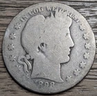 1898 O Barber Half Dollar - AG