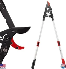 Heavy Duty 42" Extendable Ratcheting Tree Trimmer Branch Cutter & Pruner